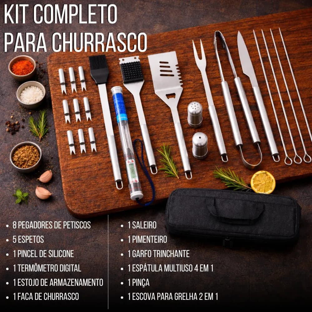 Kit Churrasco 23 Peças — miniatura 4