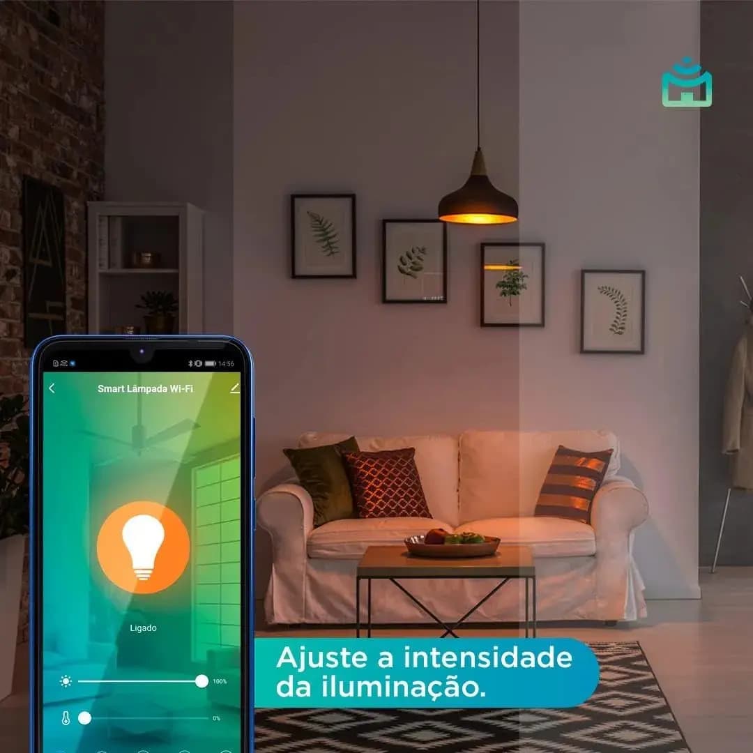 Kit 3 Lâmpadas Inteligentes Wi-Fi — miniatura 4