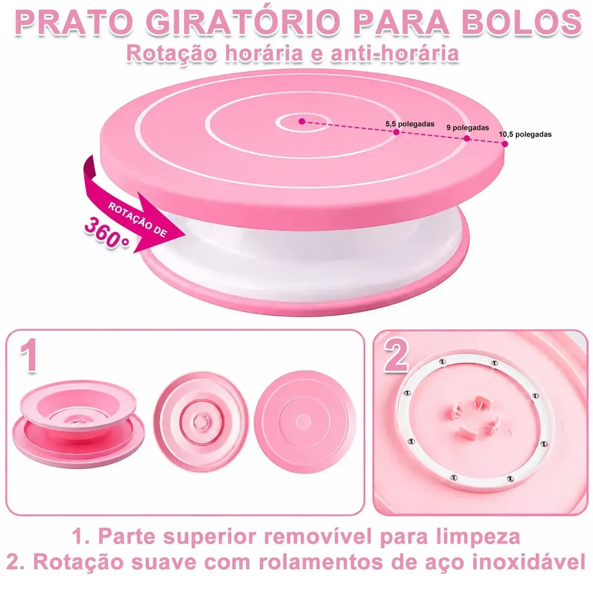 Kit Confeitaria Profissional 242 Peças — miniatura 3