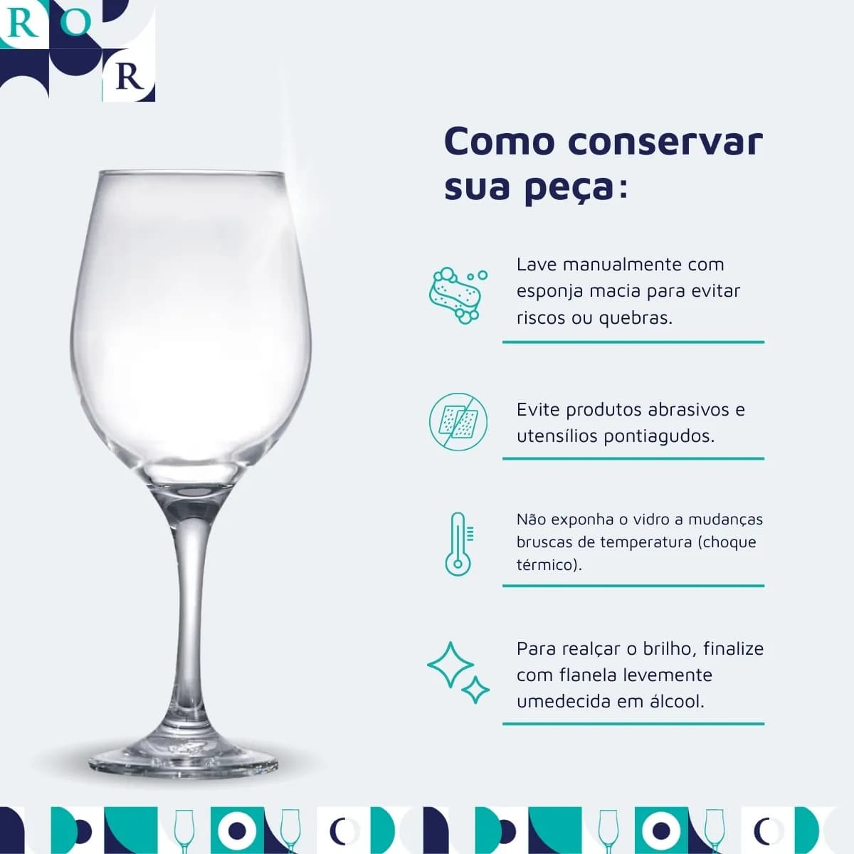 Conjunto de 6 Taças de Vinho — miniatura 5