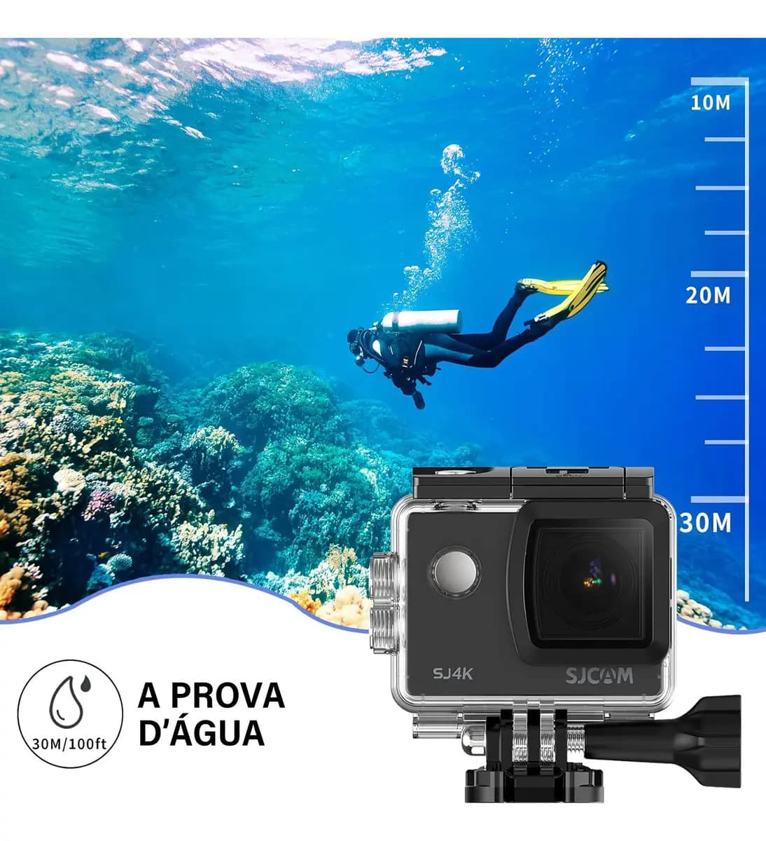 Câmera de Ação à Prova d'Água — miniatura 3