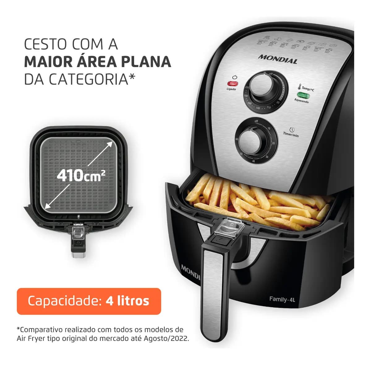 Air Fryer Mondial 4L — miniatura 2