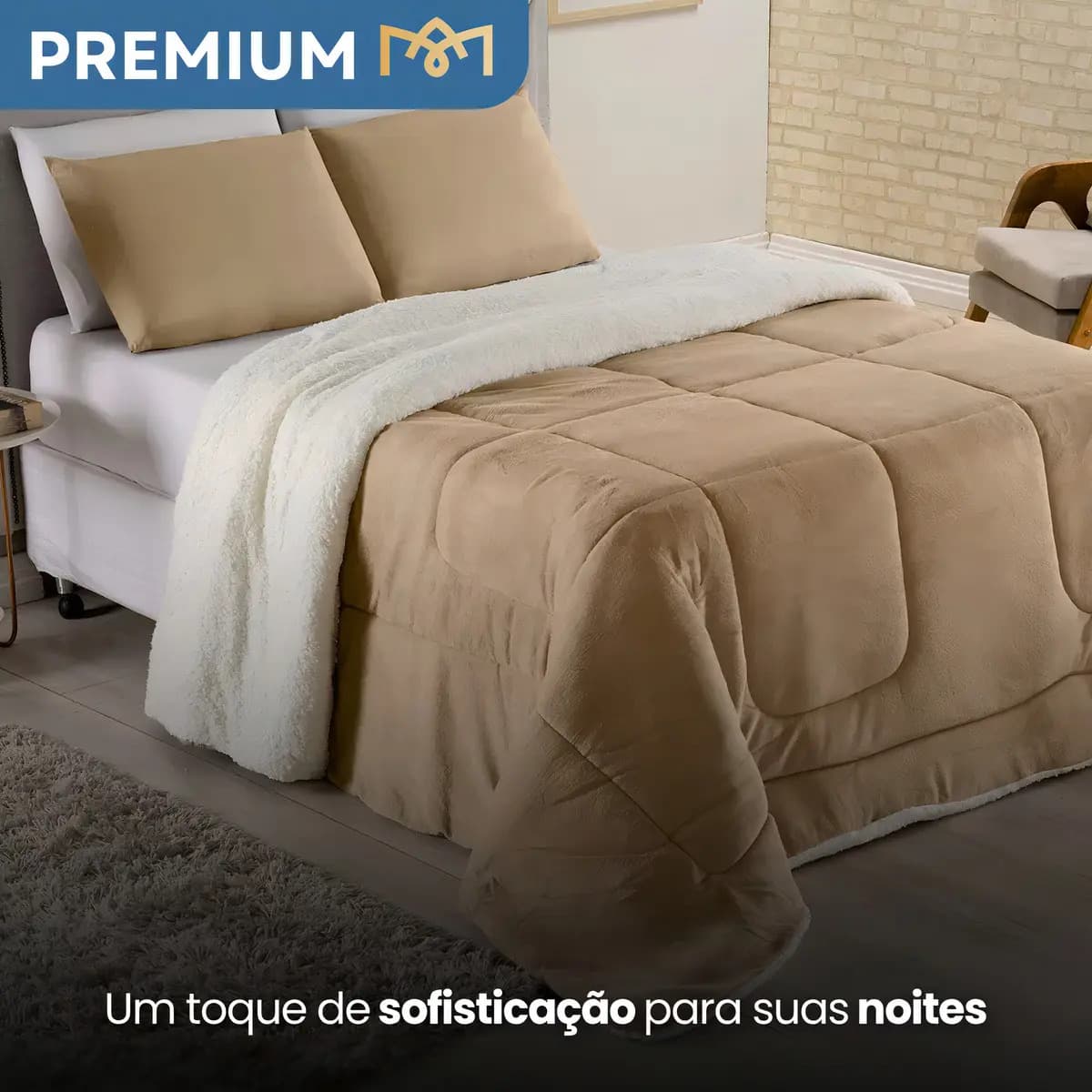 Edredom Casal Dupla Face — miniatura 3