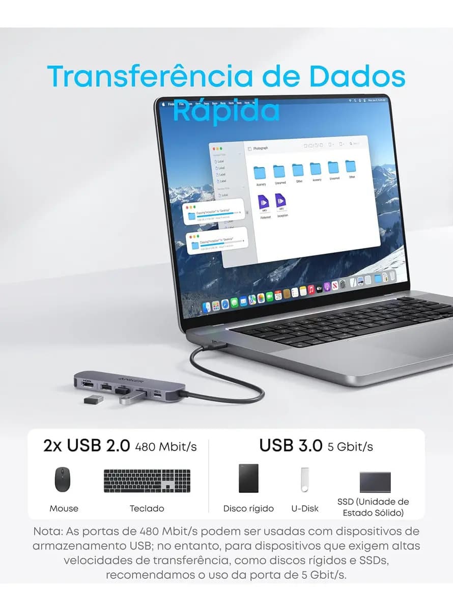 Hub USB-C Multiportas — miniatura 4